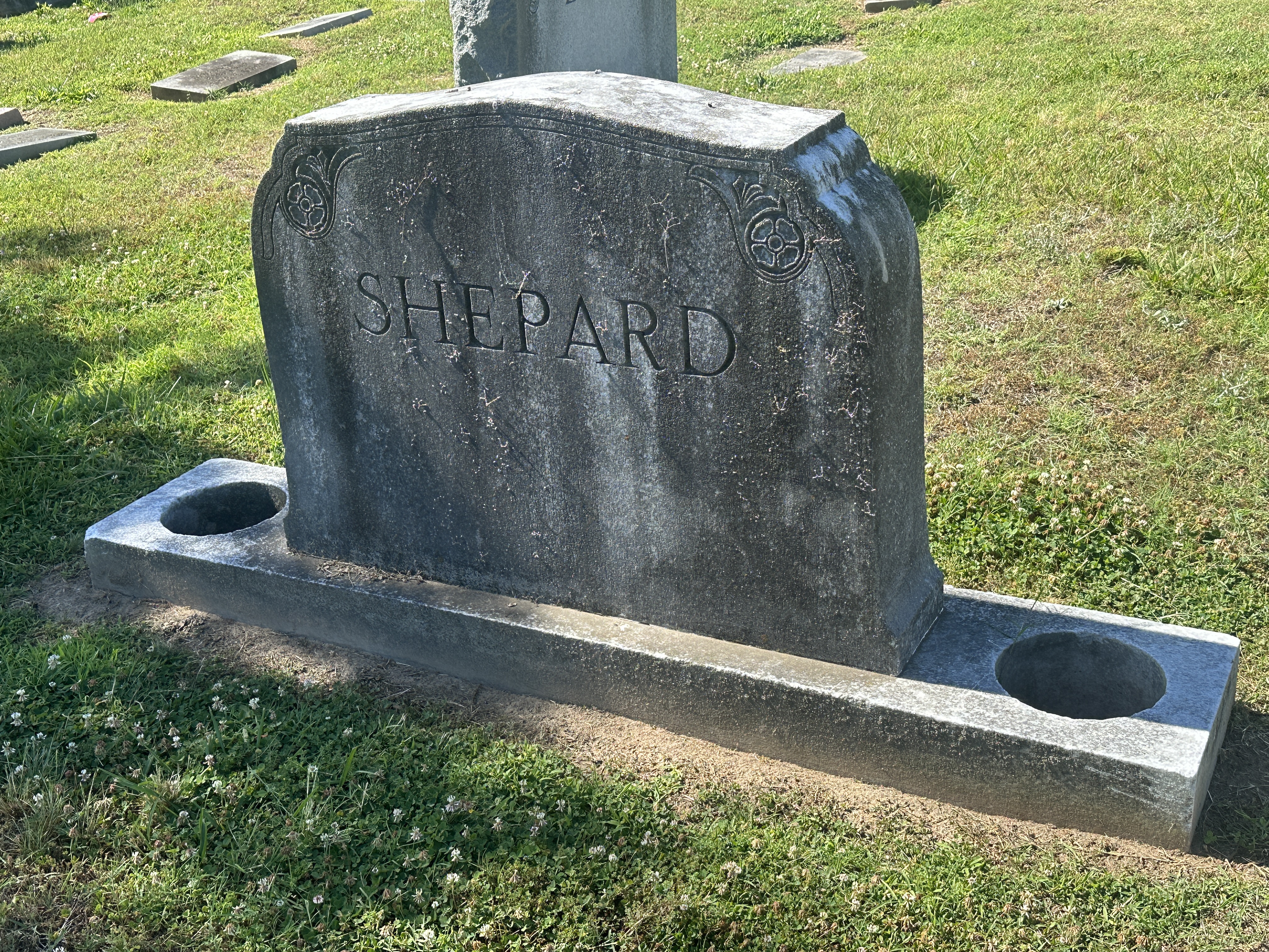 Shepard family headstone